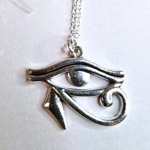 Eye of Horus Wedjat Silver 925 Necklace